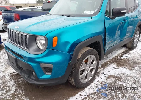 2022 Jeep Renegade Limited 4X4 from USA, damaged, VIN ZACNJDD18NPN57511